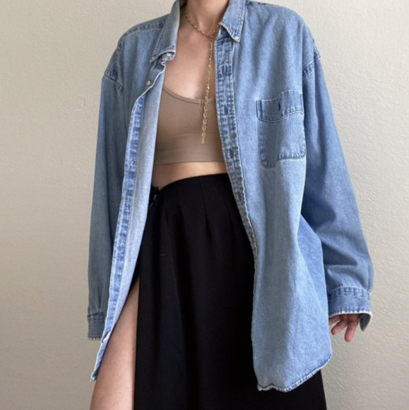 Chambray Button Down Shirts